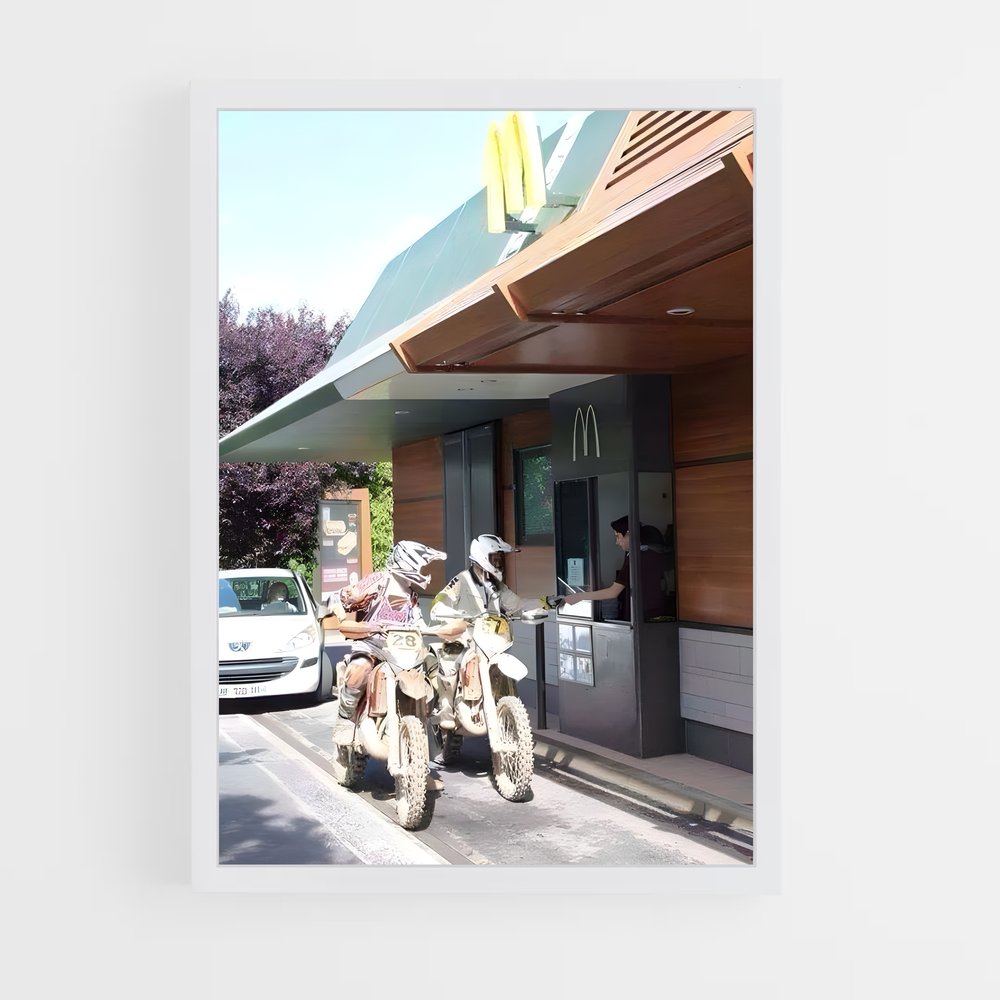 Poster Biker's Delight (vue 3)